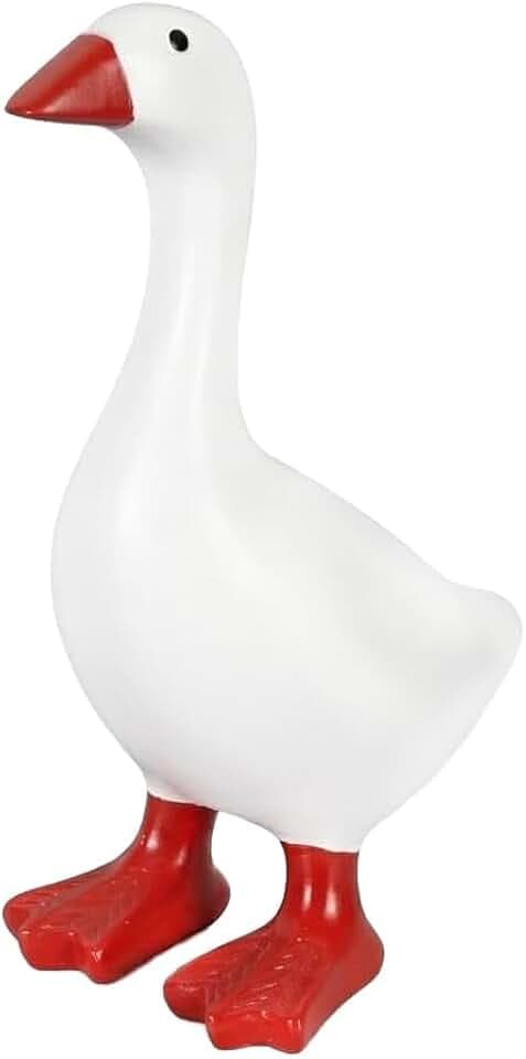 Desk Goose 7 Inch Mini Desktop Goose Statue Office Home Decor Gifts for Women