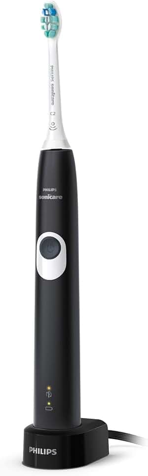 Philips Sonicare ProtectiveClean 4100 Rechargeable Electric Power Toothbrush, Black, HX6810/50 GreenCircle Certified: Certified Environmental Facts Label