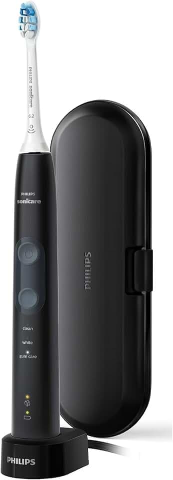 Philips Sonicare HX8911/02 HealthyWhite+ Rechargeable Electric Toothbrush, White